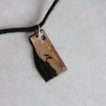 Bonsai Tree Choker Necklace With Suede Cord